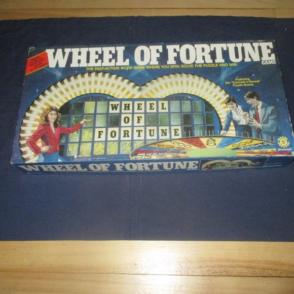 Vintage! Wheel of Fortune Board Game (Pressman, 1985) Based on the hit TV Show - Picture 1 of 3